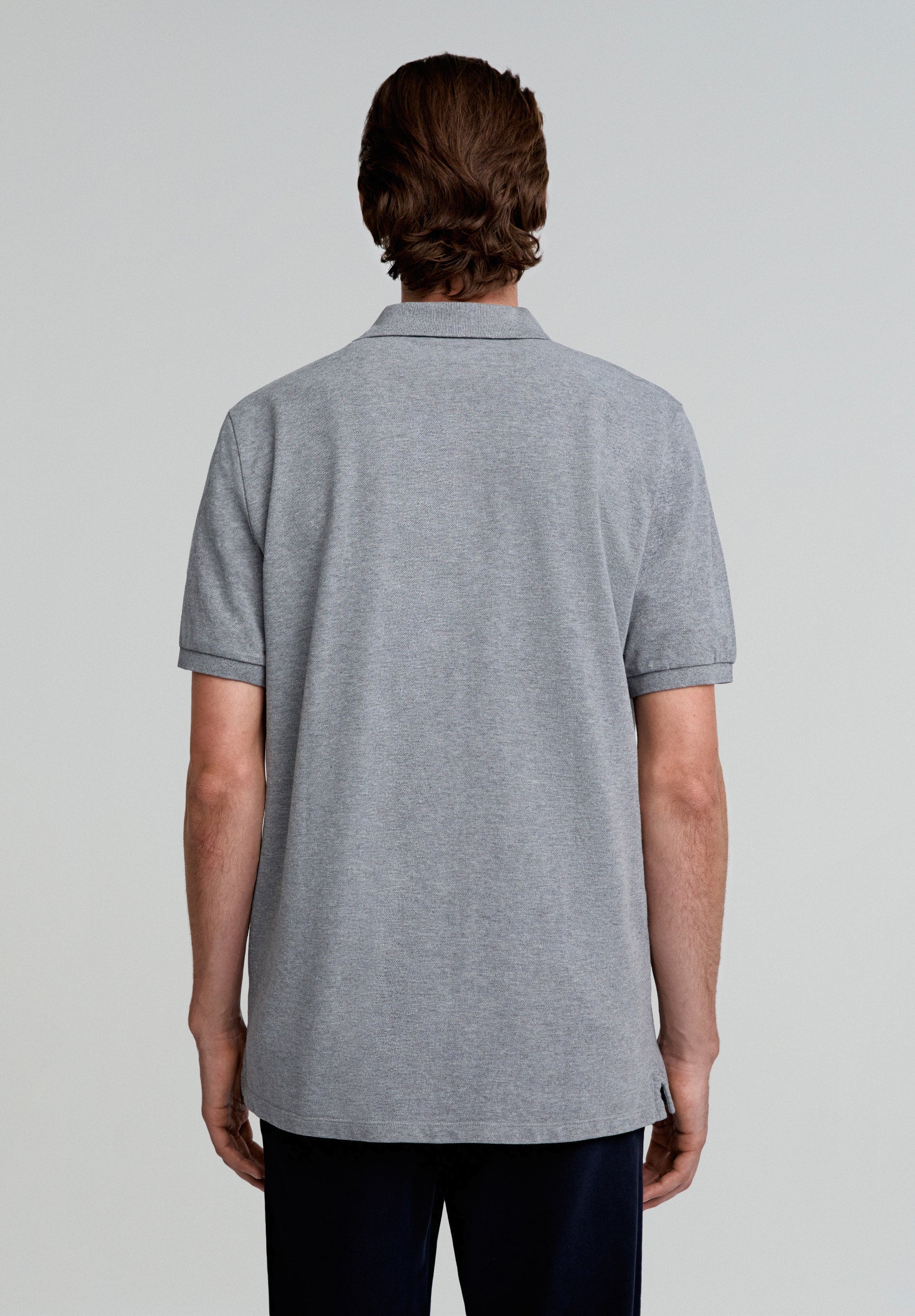 BASIC POLO SHIRT WITH CONTRAST SKULL - Image 4