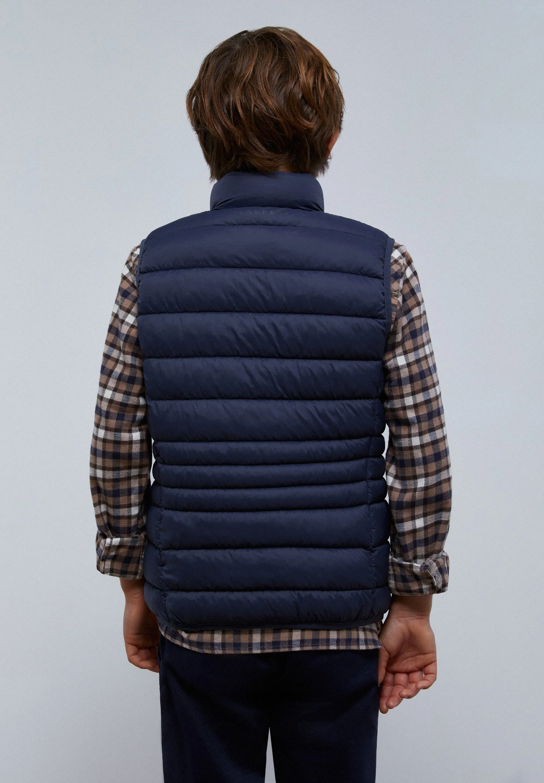 LIGHT PUFFER GILET SKULL - Image 6